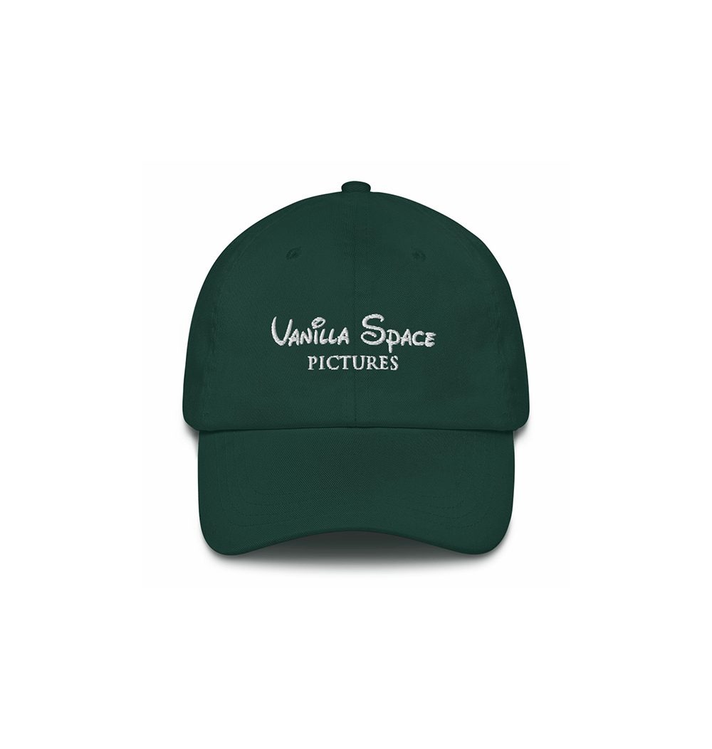 Underage vanilla space pictures hat green product front