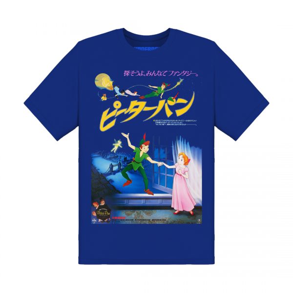 Underage peter pan japan poster tshirt blue product front