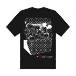 Underage mickey and louis trunk friends tshirt black product back