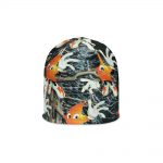 Underage shooting star camo product beanie front