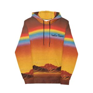 Vanilla space desert vacation hoodie product front