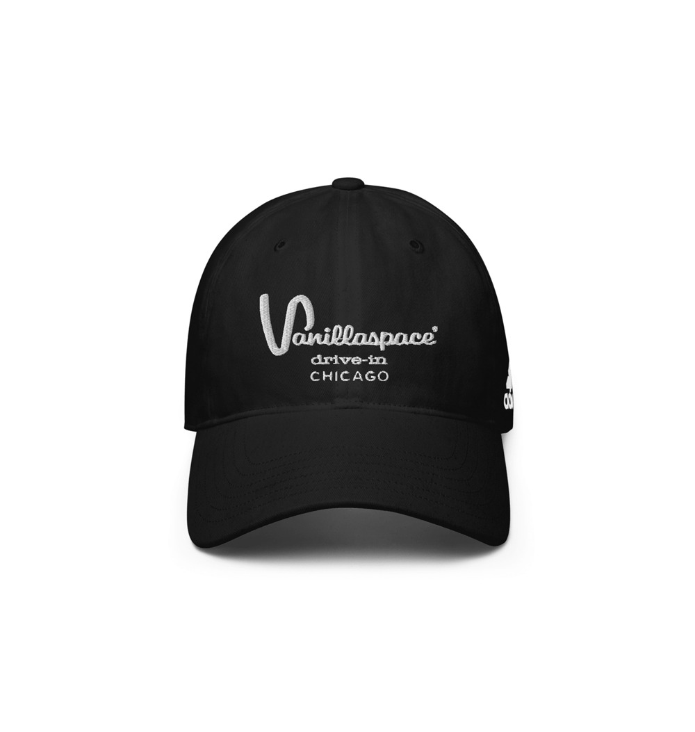 Vanilla Space Drive-In adidas Performance Golf Cap (Black)