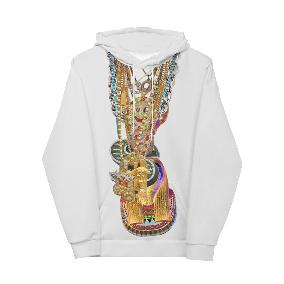 Vanilla Space Chains Pullover Hoodie #1 (Whisper)