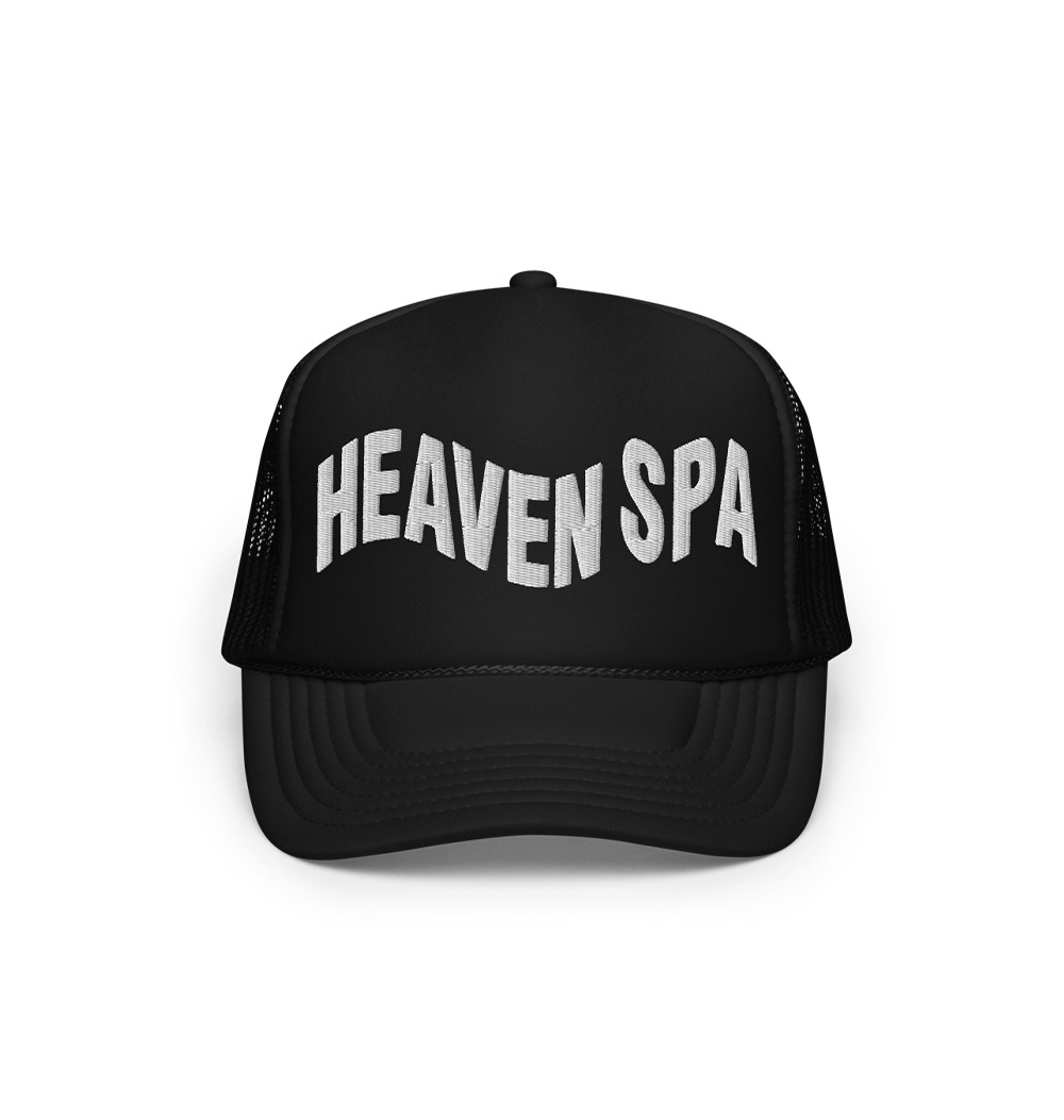 Heaven Spa Trucker Hat (Black)