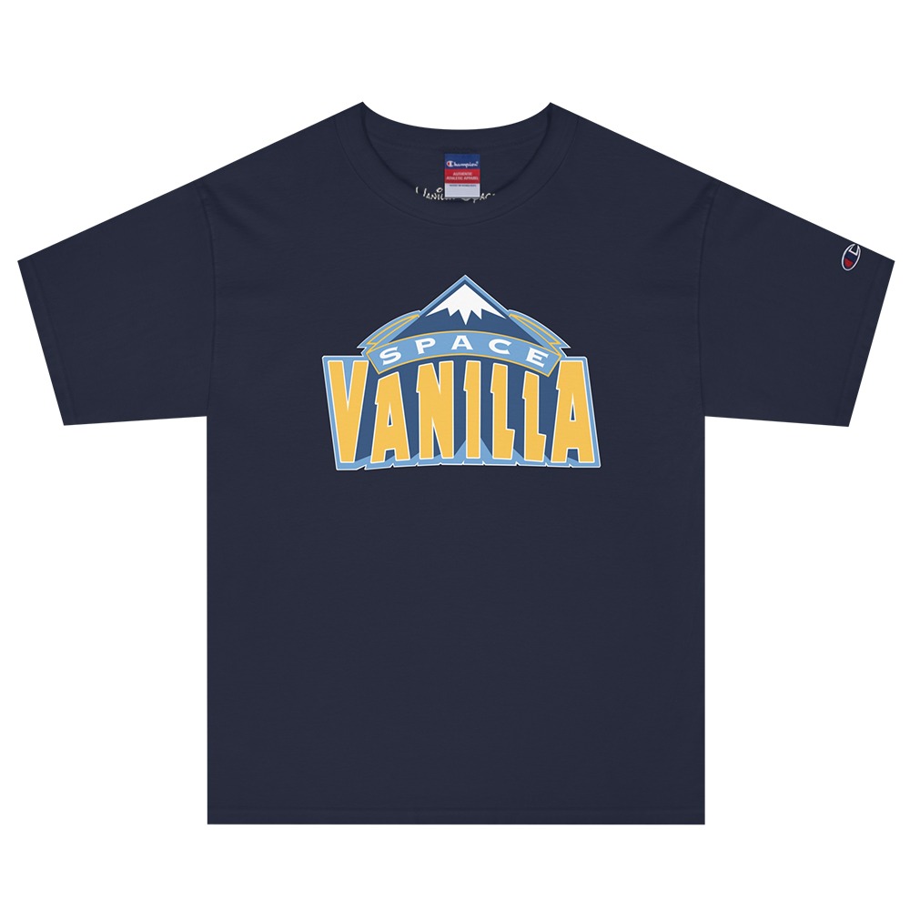 Vanilla Space Mountain Logo T-Shirt (Navy)