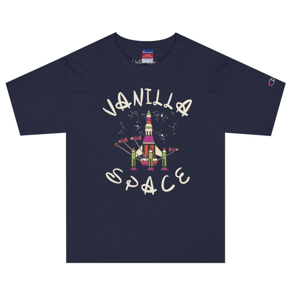 Vanilla Space Jets T-Shirt (Navy)